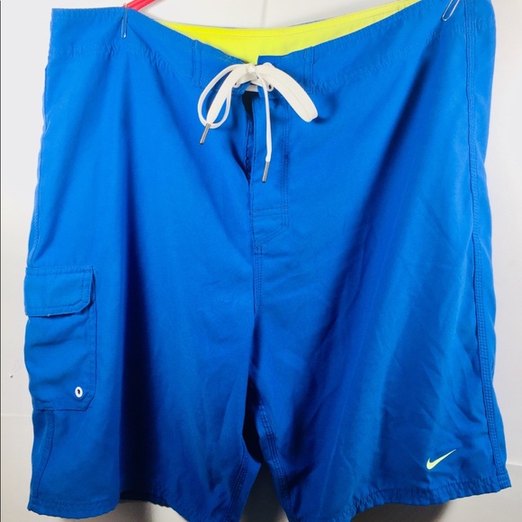 Nike Other - Nike Blue Swim Shorts Mens Sz 36